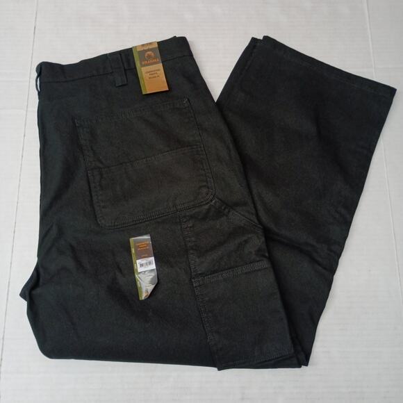Brahma Work Carpenter Pants Men's Size 40x30 Black Relaxed - Picture 1 of 8